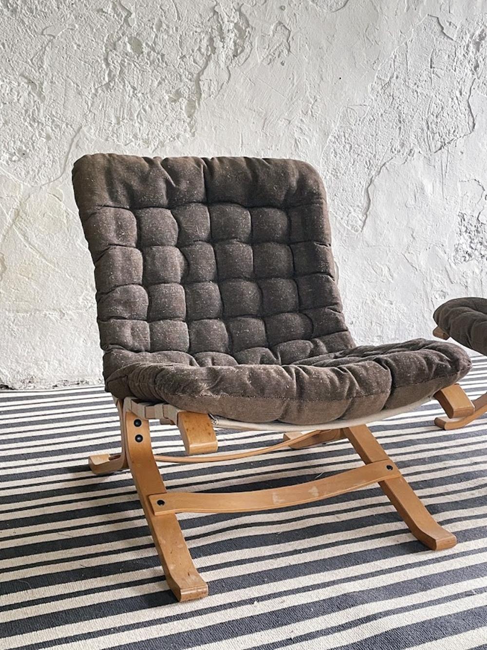 Silla de salón Siesta de mediados de siglo atribuida a Ingmar Relling Años 60 en venta 1