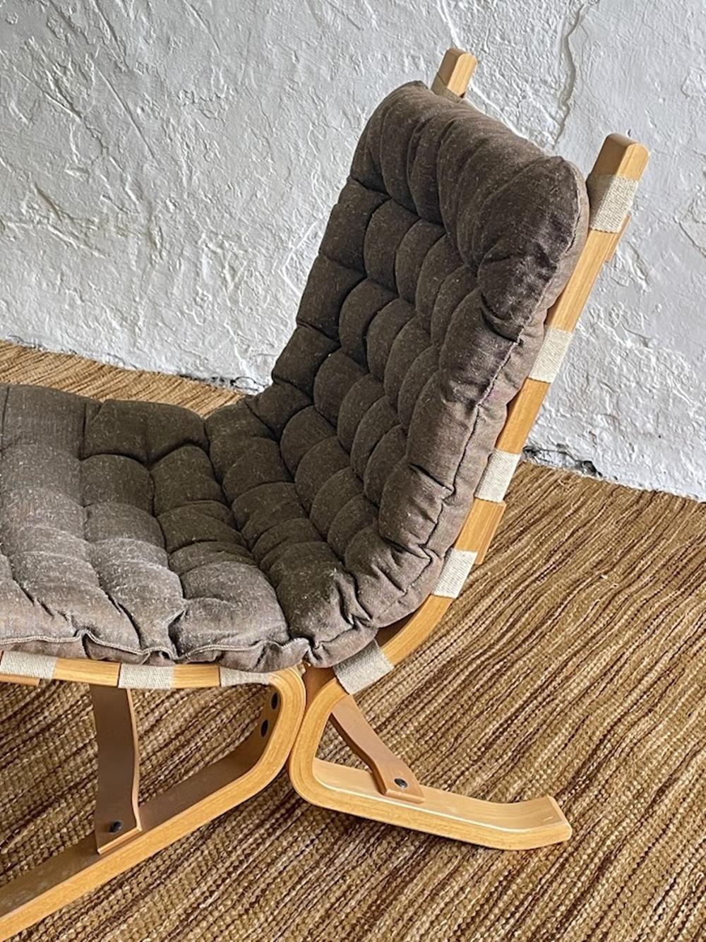 Silla de salón Siesta de mediados de siglo atribuida a Ingmar Relling Años 60 en venta 2