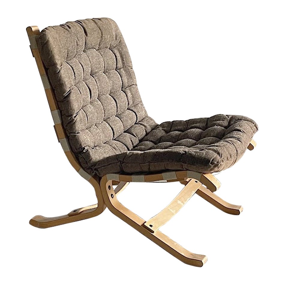 Silla de salón Siesta de mediados de siglo atribuida a Ingmar Relling Años 60