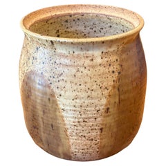 Vintage Mid-Century Signed California Studio Pottery Pot / Vase