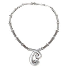 Collier moderniste du milieu du siècle dernier signé Margot de Taxco