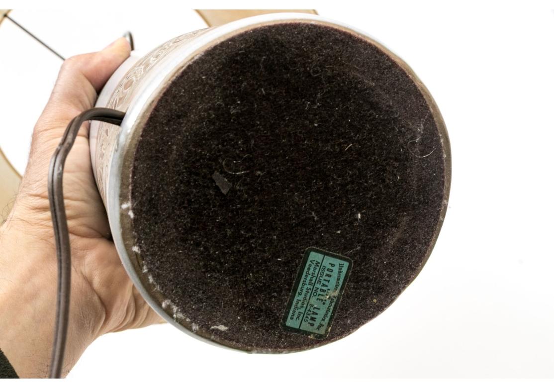 Mid Century Signed Martz Table Lamp In Fair Condition For Sale In Bridgeport, CT