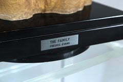 Midcentury Signed Sculpture Family