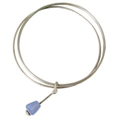 Silberarmband aus der Mitte des Jahrhunderts von Ceson, Schweden, 1958