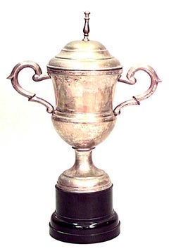 Mid-Century Silver Plate Trophy