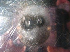 Mid-Century Silver-Plated Caviar Bowl with Sturgeon Handles -1Y20