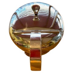 Mid Century Silver Plated Gio Ponti Parmesan Serving Bowl, for Krupp Milano