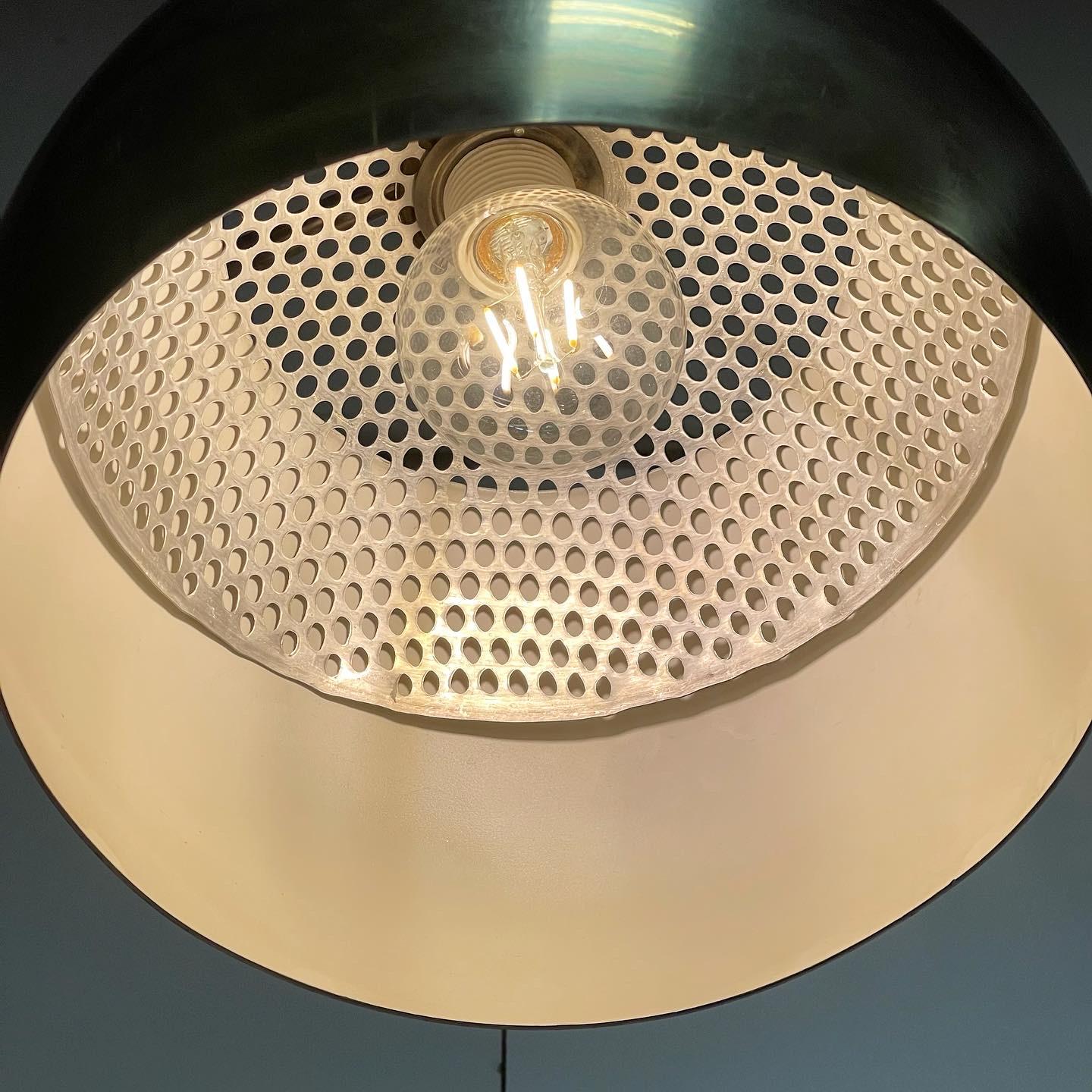 Metal Mid-Century Silver Plated Italian Arc Floor Lamp