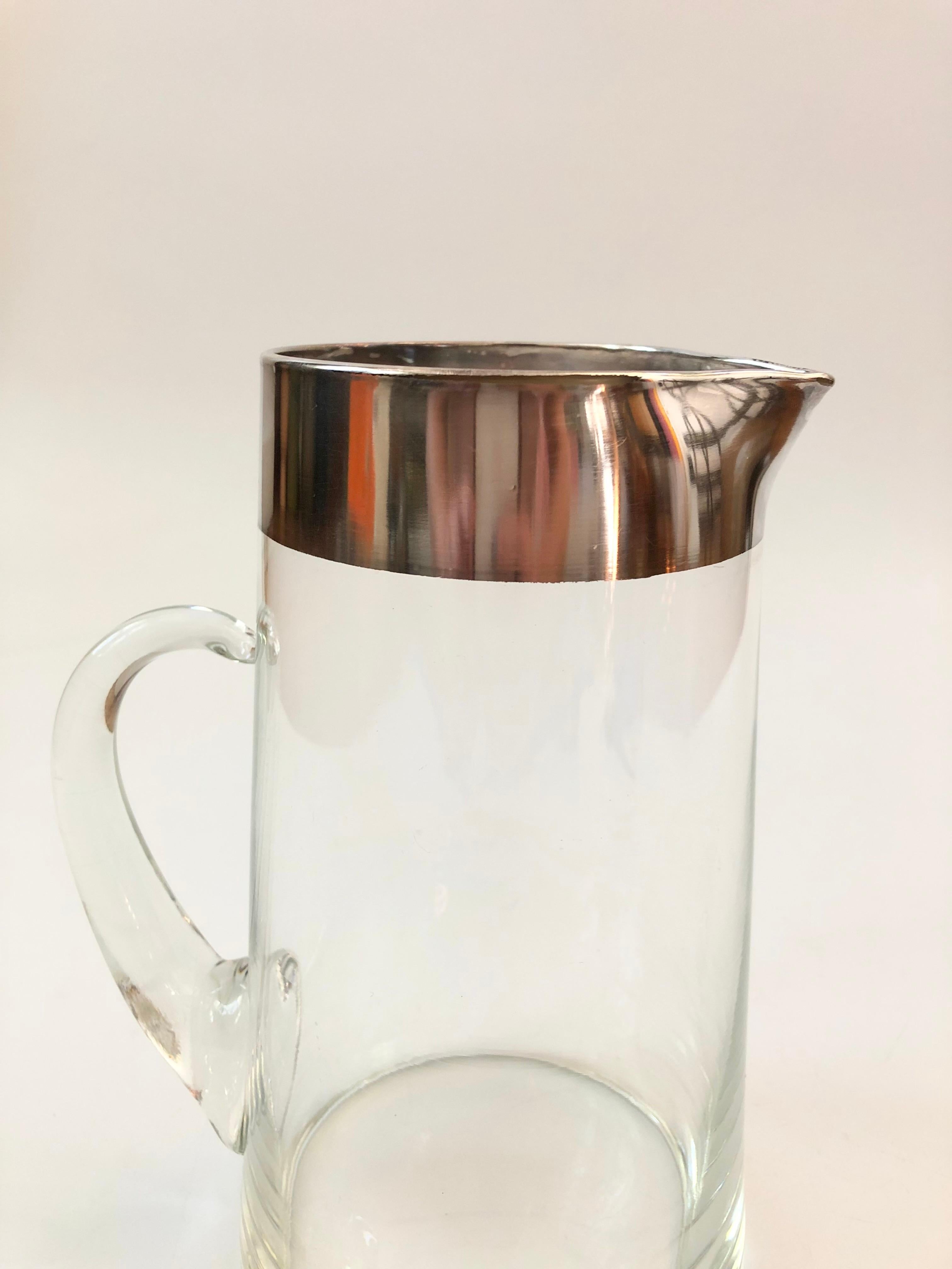 gallon glass pitcher with lid