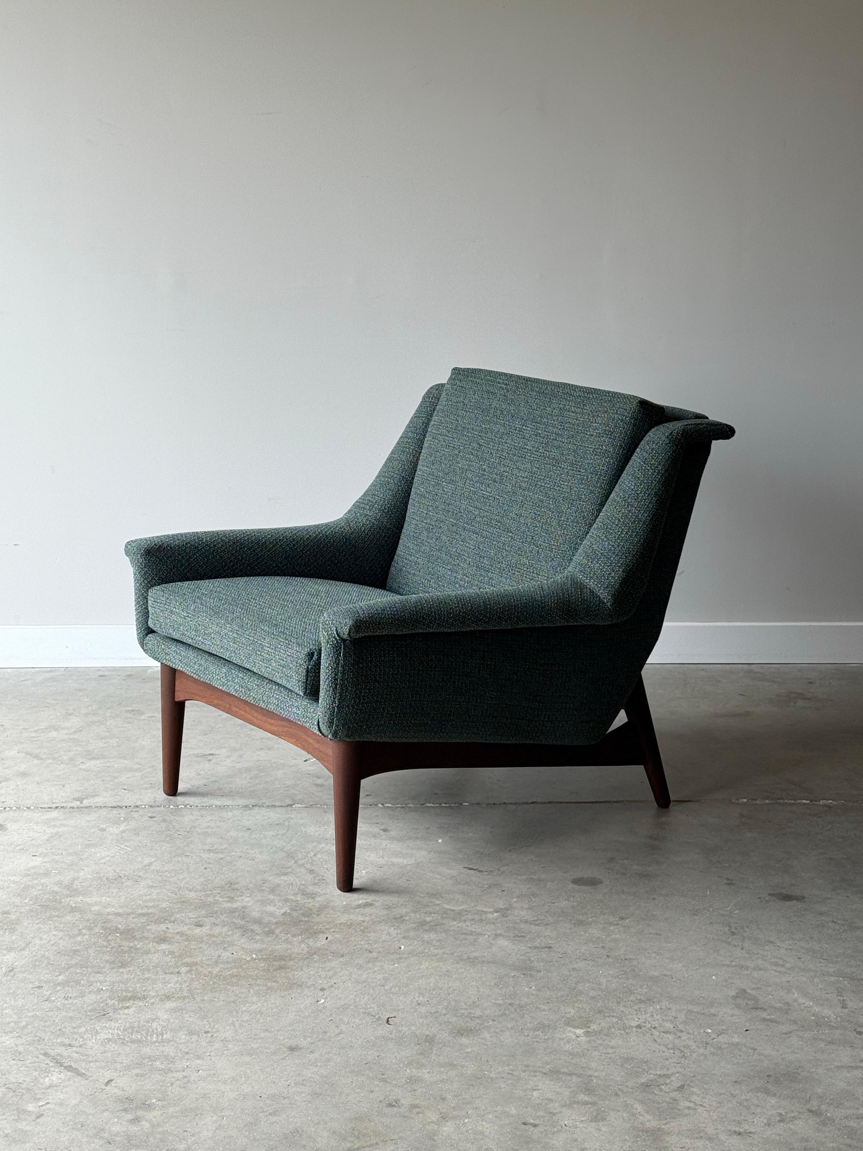 Mid-Century moderno Poltrona singola di metà secolo di H. H. A. Klein per Bramin in vendita
