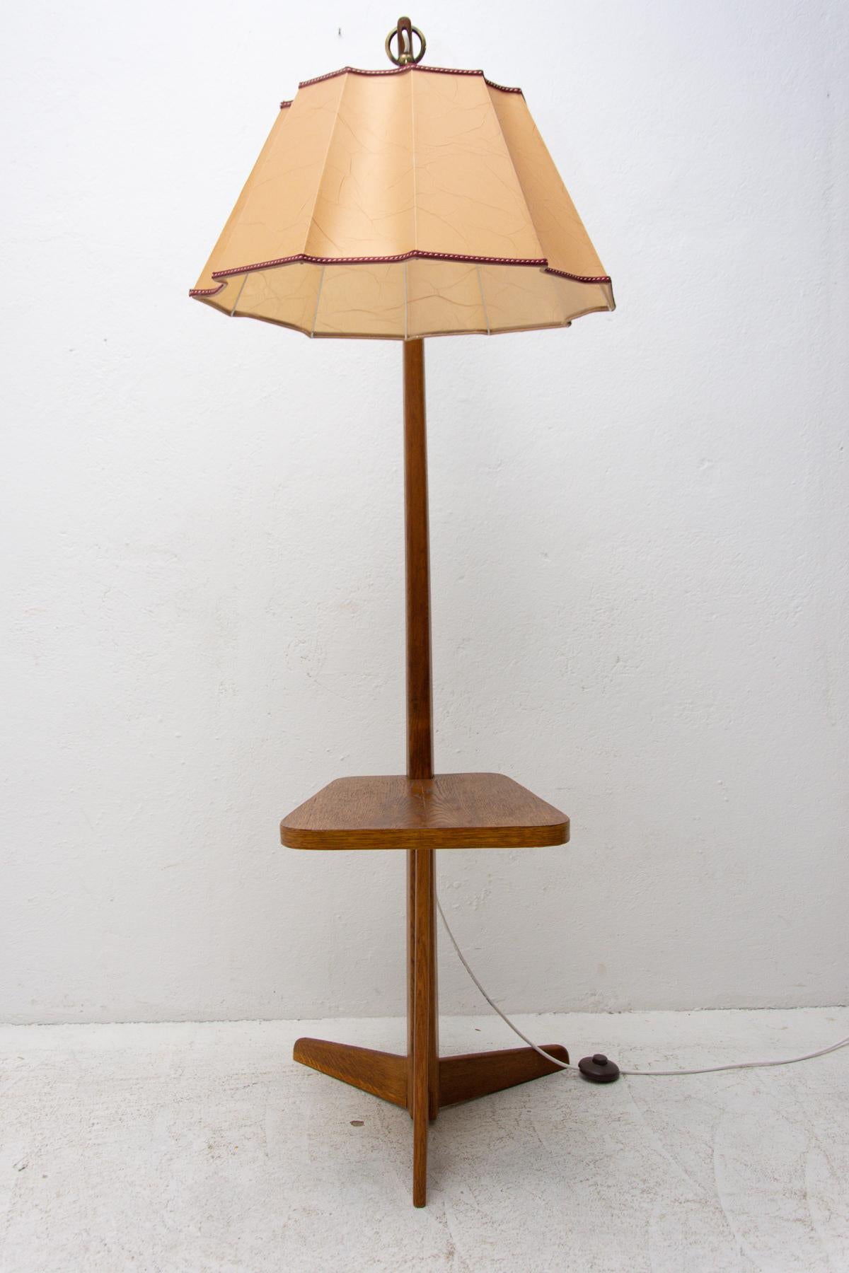 Mid Century Single Floor Lamp from Krasna Jizba, 1950´s, Czechoslovakia 5