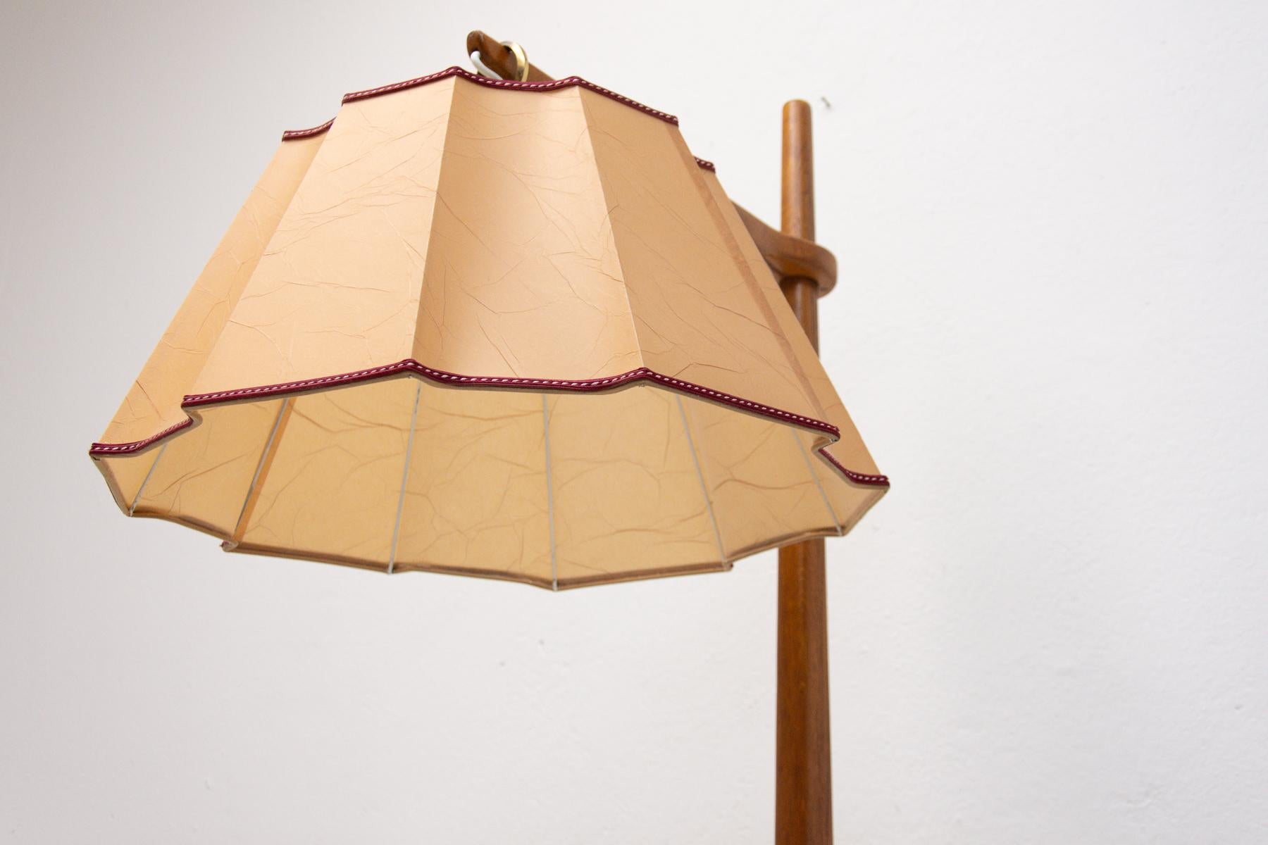 Mid Century Single Floor Lamp from Krasna Jizba, 1950´s, Czechoslovakia 11
