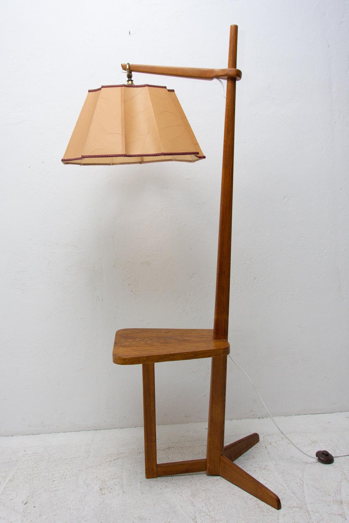 20th Century Mid Century Single Floor Lamp from Krasna Jizba, 1950´s, Czechoslovakia