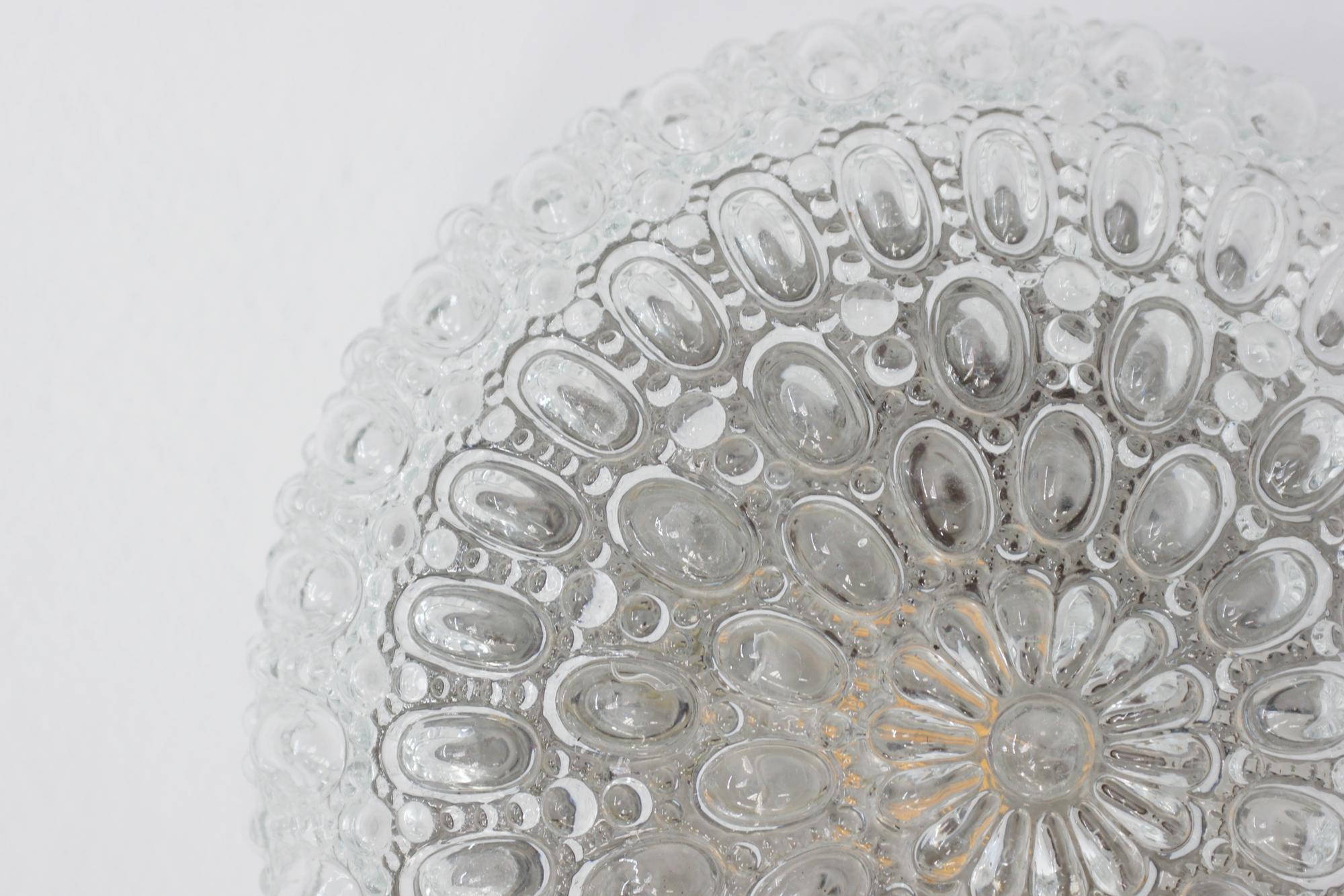 Mid-Century Sirius Sconce by Helena Tynell for Glashütte Limburg, 1970s mediados del siglo XX en venta
