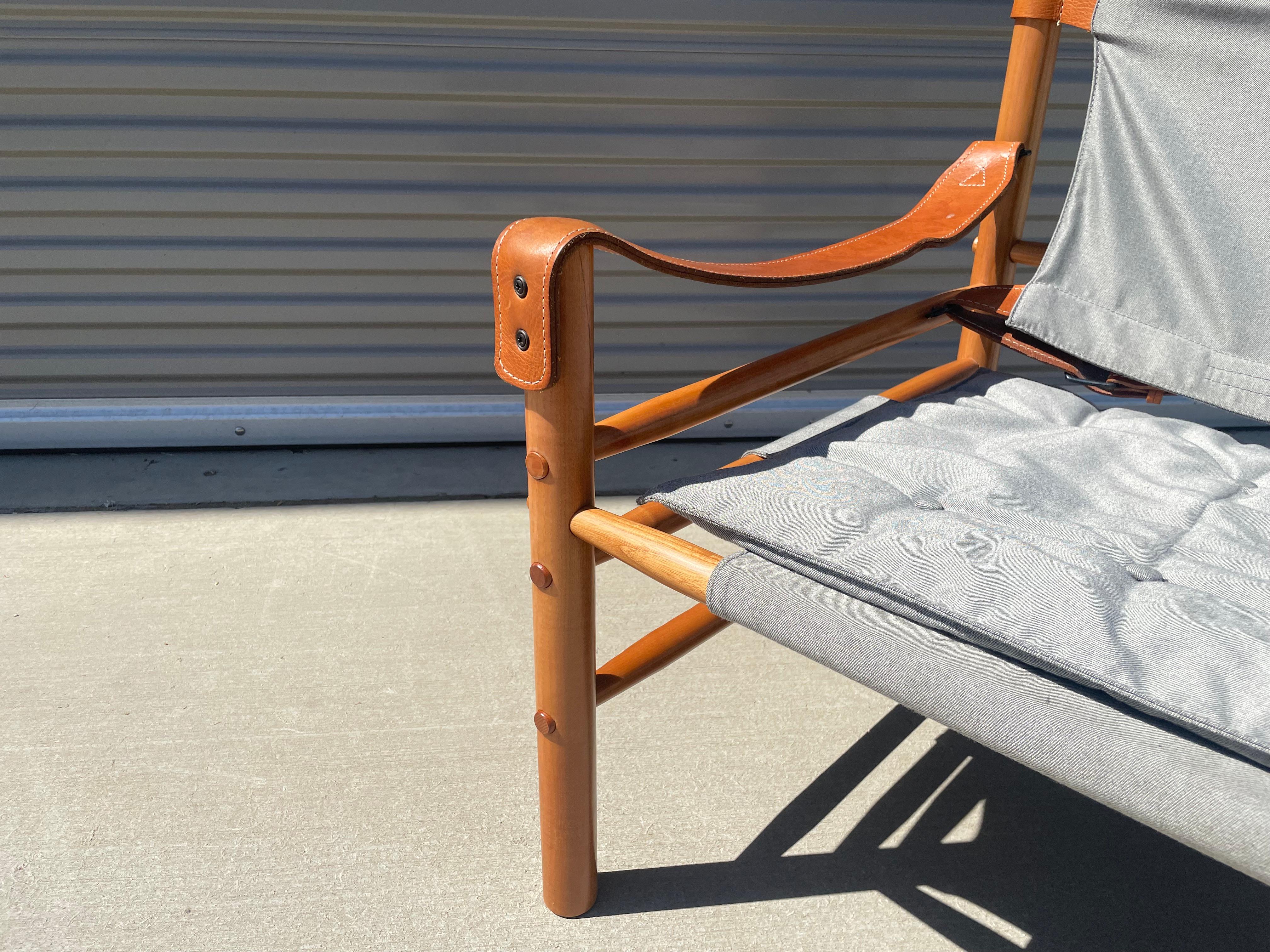 Fauteuils Safari Sirocco du milieu du siècle dernier, d'après Arne Norell en vente 3