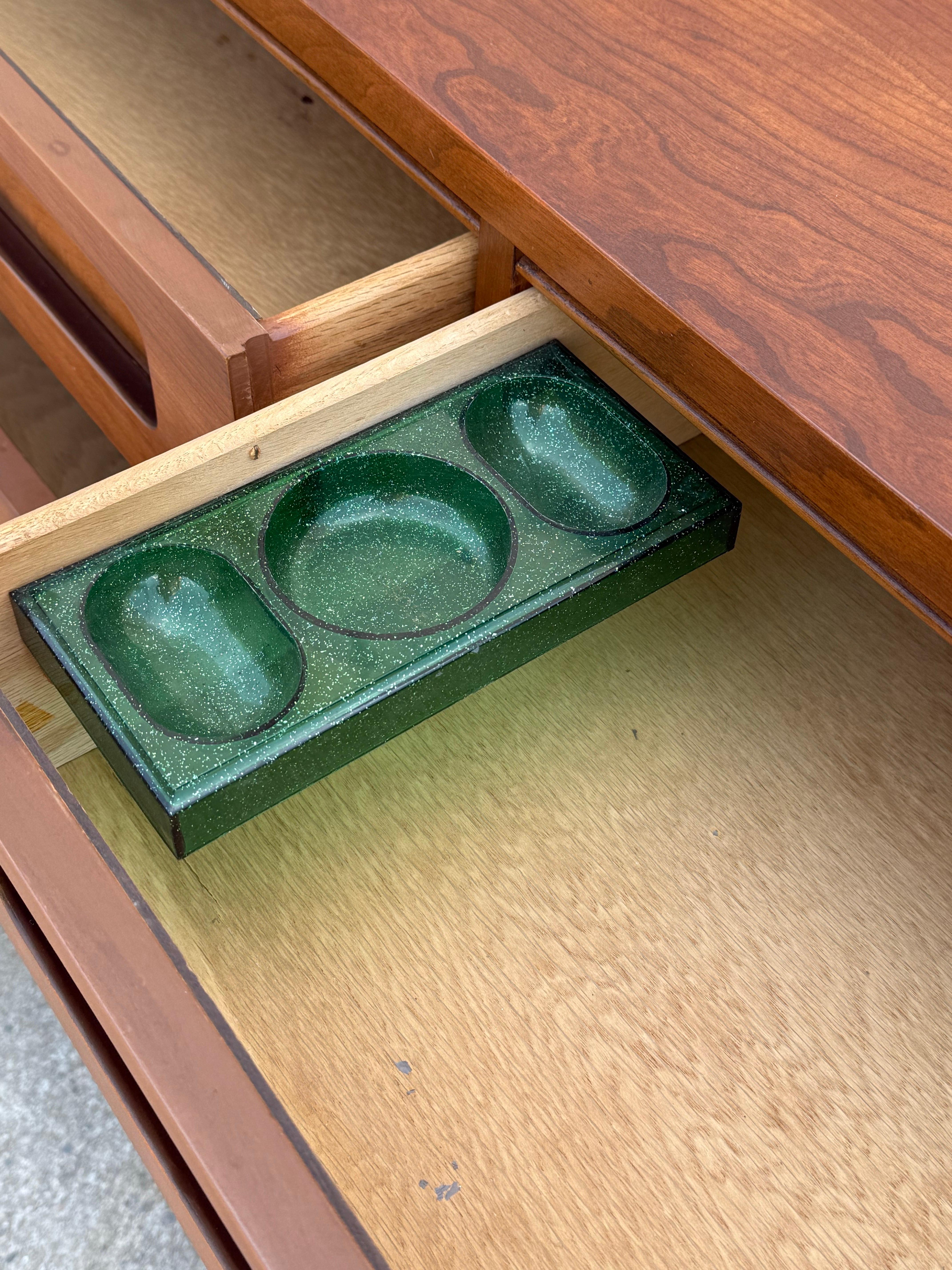 American Mid-Century Six Drawer Dresser by Bassett