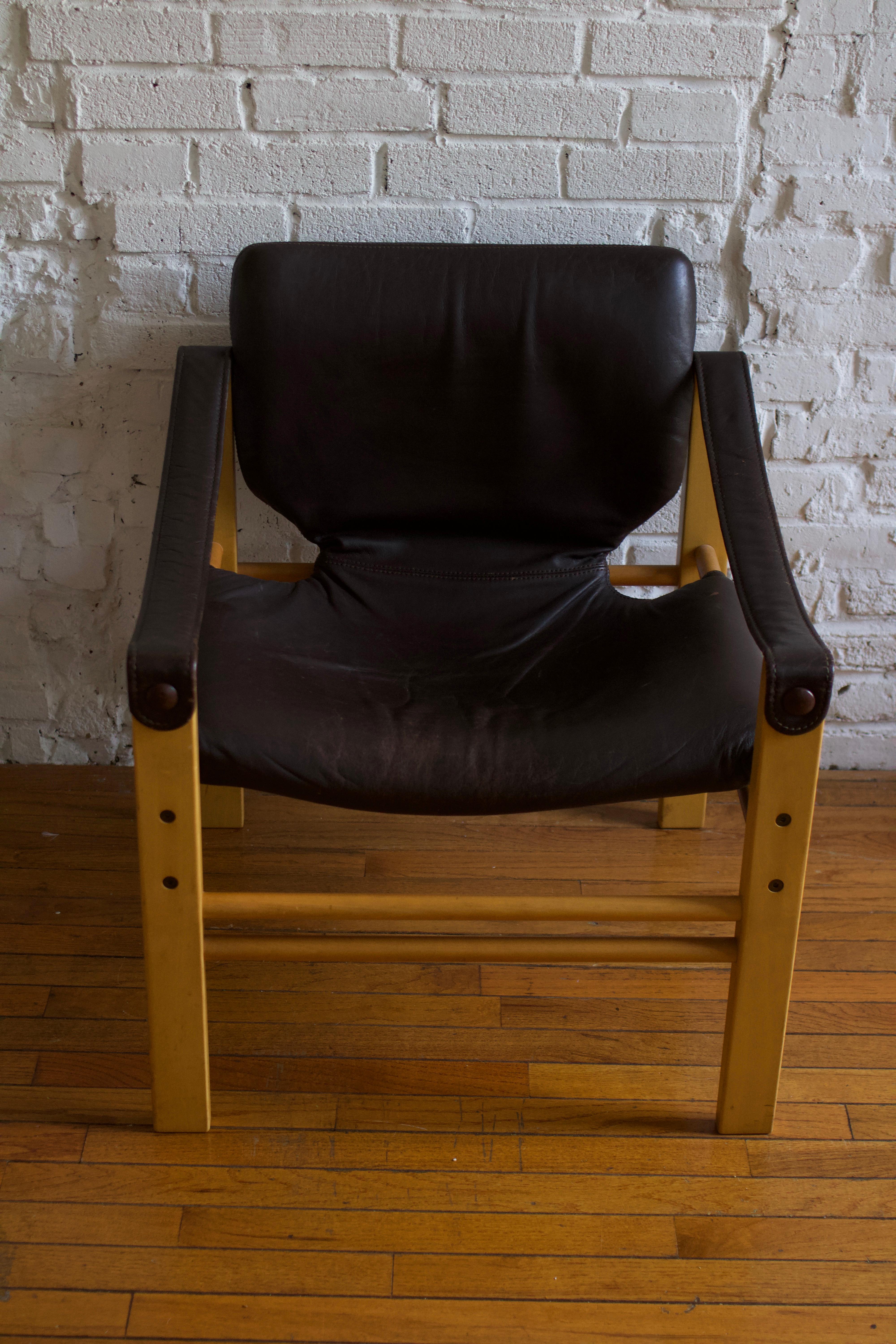 Mid-Century Modern Mid-Century Skipper Safari Lounge Chair, 1960s For Sale