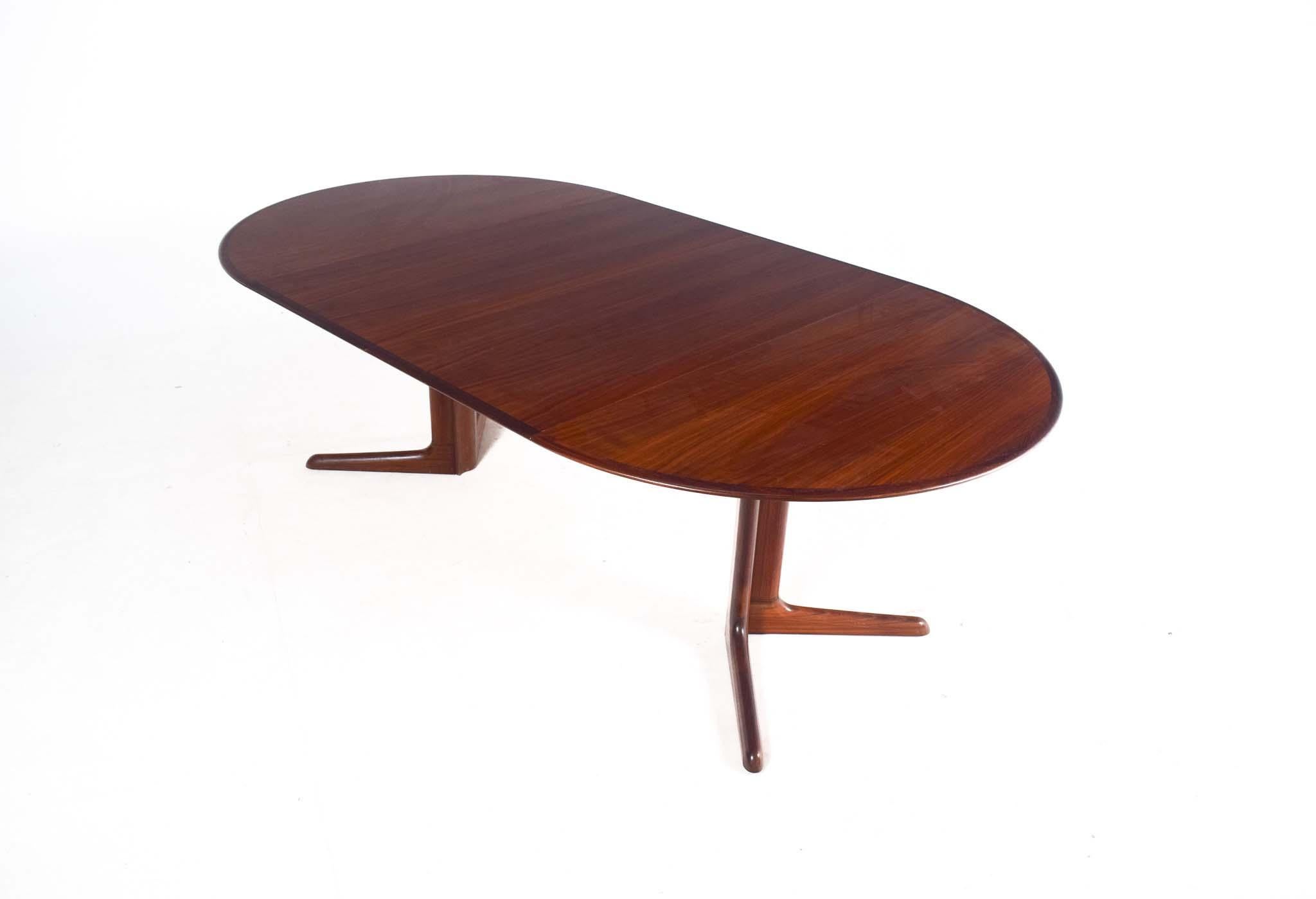 Mid-Century Skovby Rosewood Round Dining Table, 1960s 1