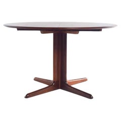Mid-Century Skovby Rosewood Round Dining Table, 1960s