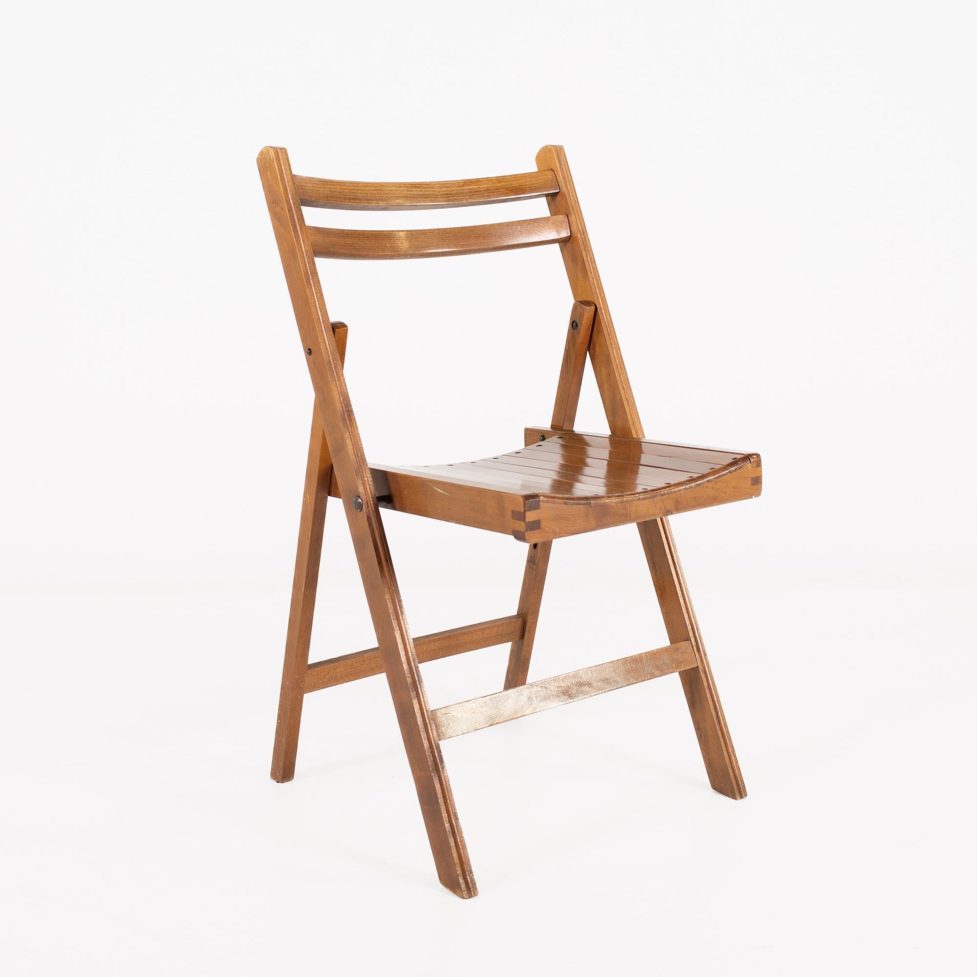 wooden folding chairs set of 4