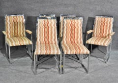 Midcentury Sleek Dining Chairs