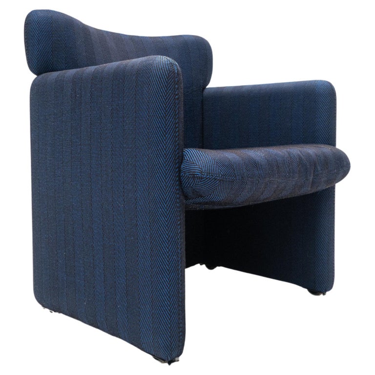 Poltrona da conferenza scorrevole di metà secolo di Luigi Caccia