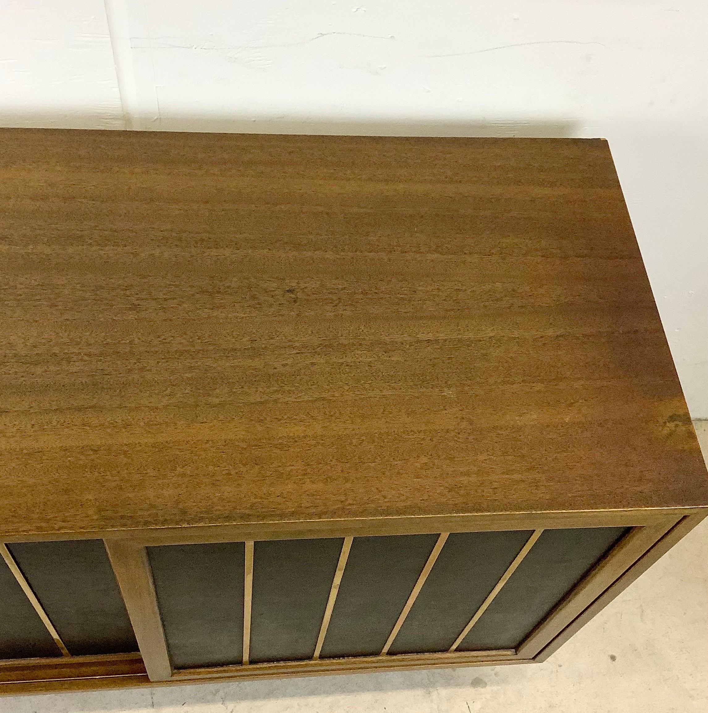 Mid-Century Sliding Front Cabinet by Harvey Probber In Good Condition In Trenton, NJ