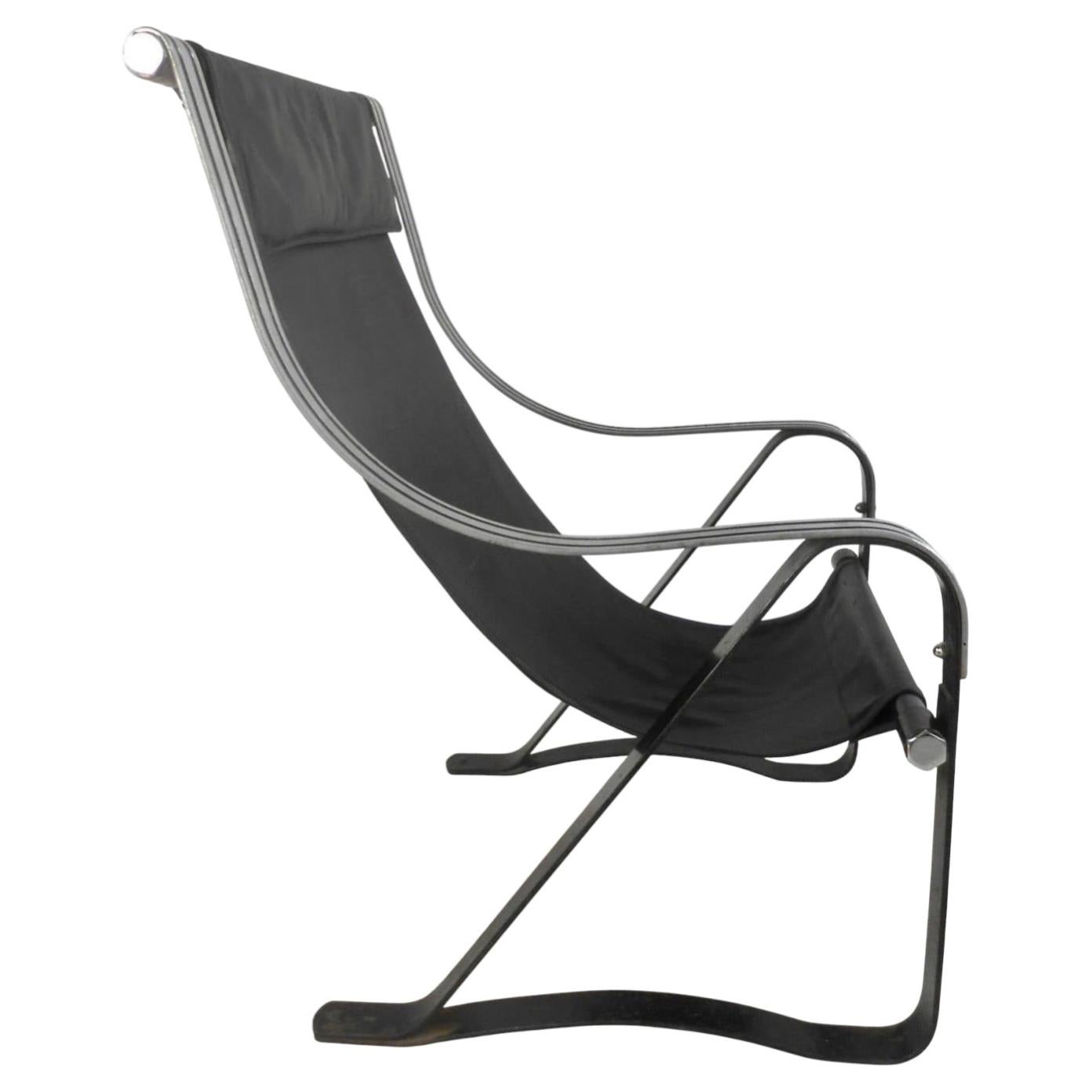 Silla Sling Lounge de mediados de siglo de Salvatore Bevelacqua para McKay Craft
