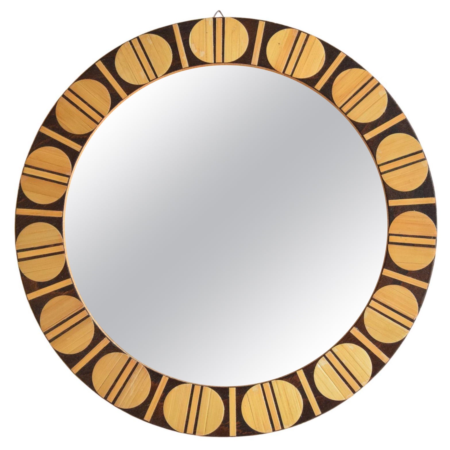 Mid-century Slovak wall mirror from 1970