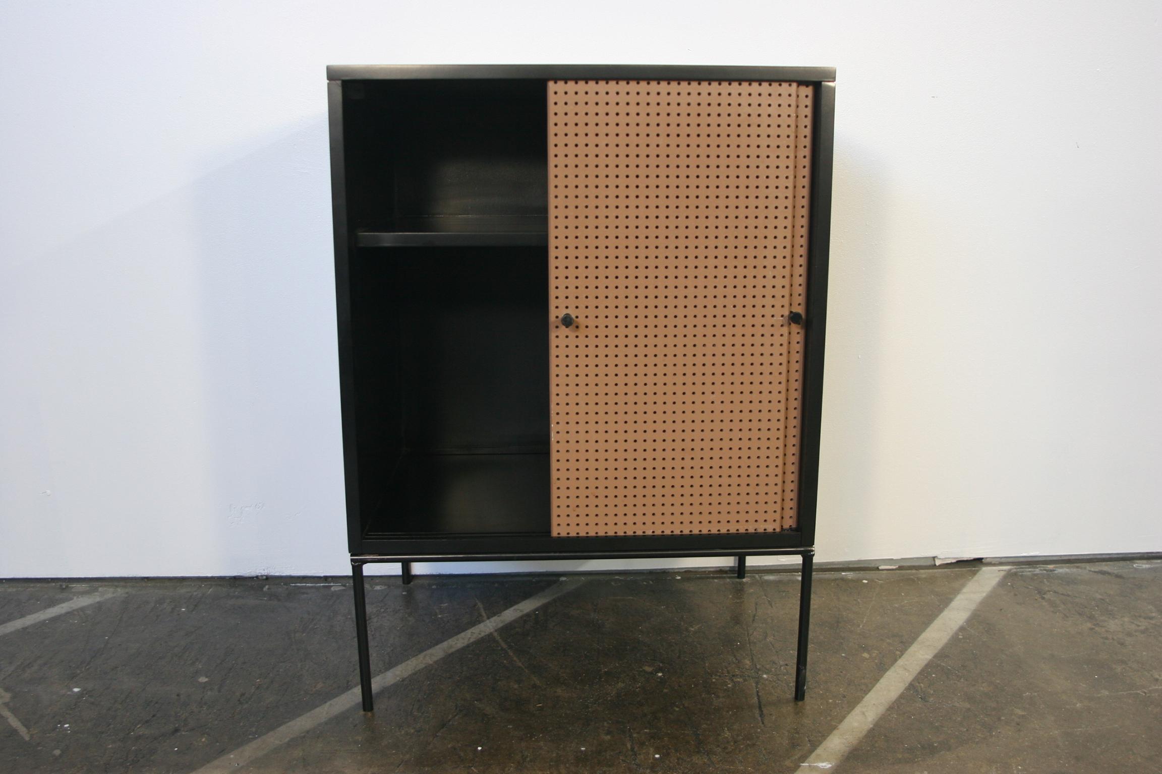 Midcentury Small Cabinet by Paul McCobb circa 1950 Planner Group #1512 Black 1