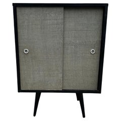 Petite armoire du milieu du siècle par Paul McCobb circa 1950 Planner Group #1512 Noir