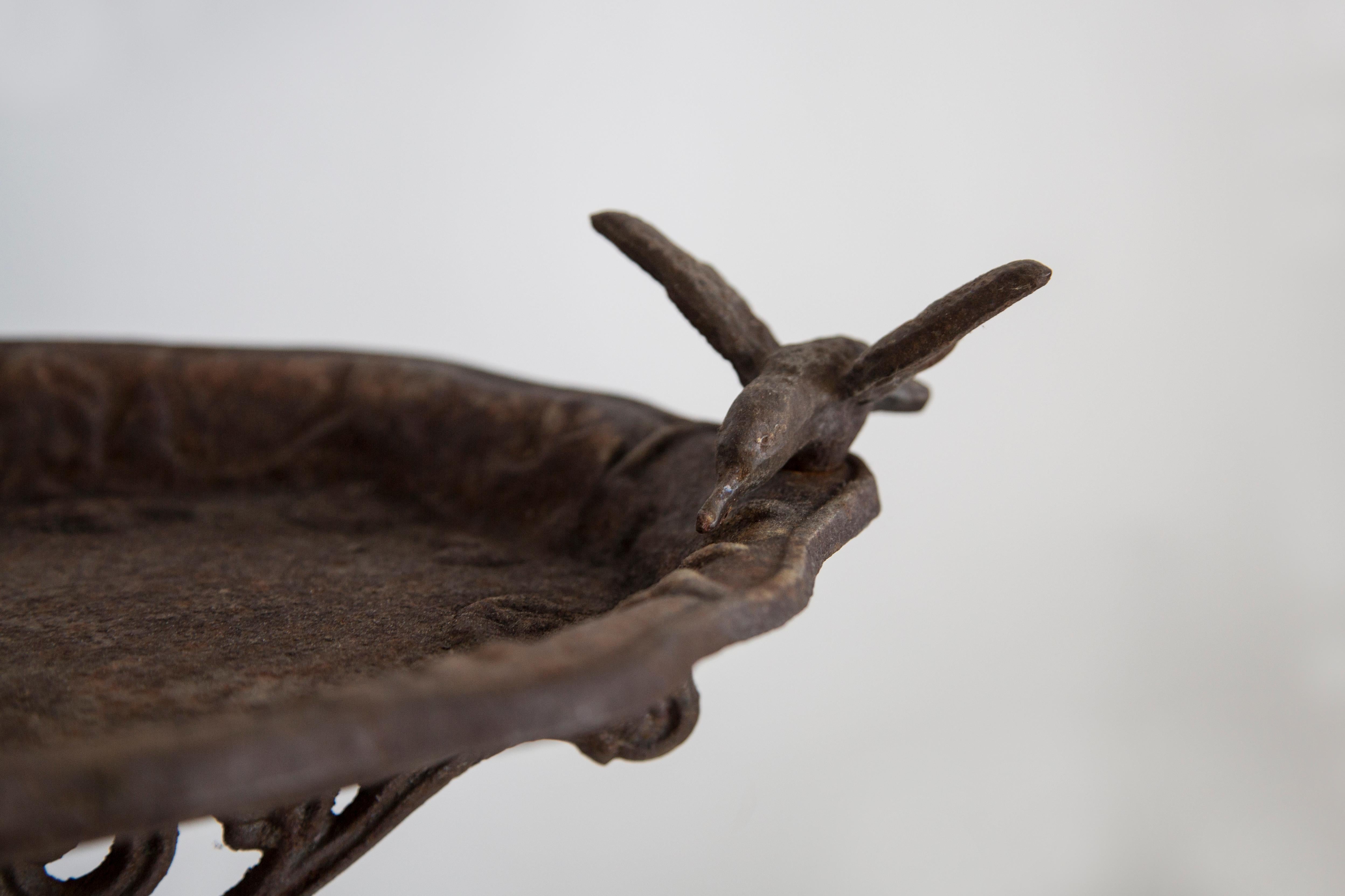 20ième siècle Statue de fontaine-oiseau en bronze classique italienne du milieu du siècle, Italie, années 1960 en vente