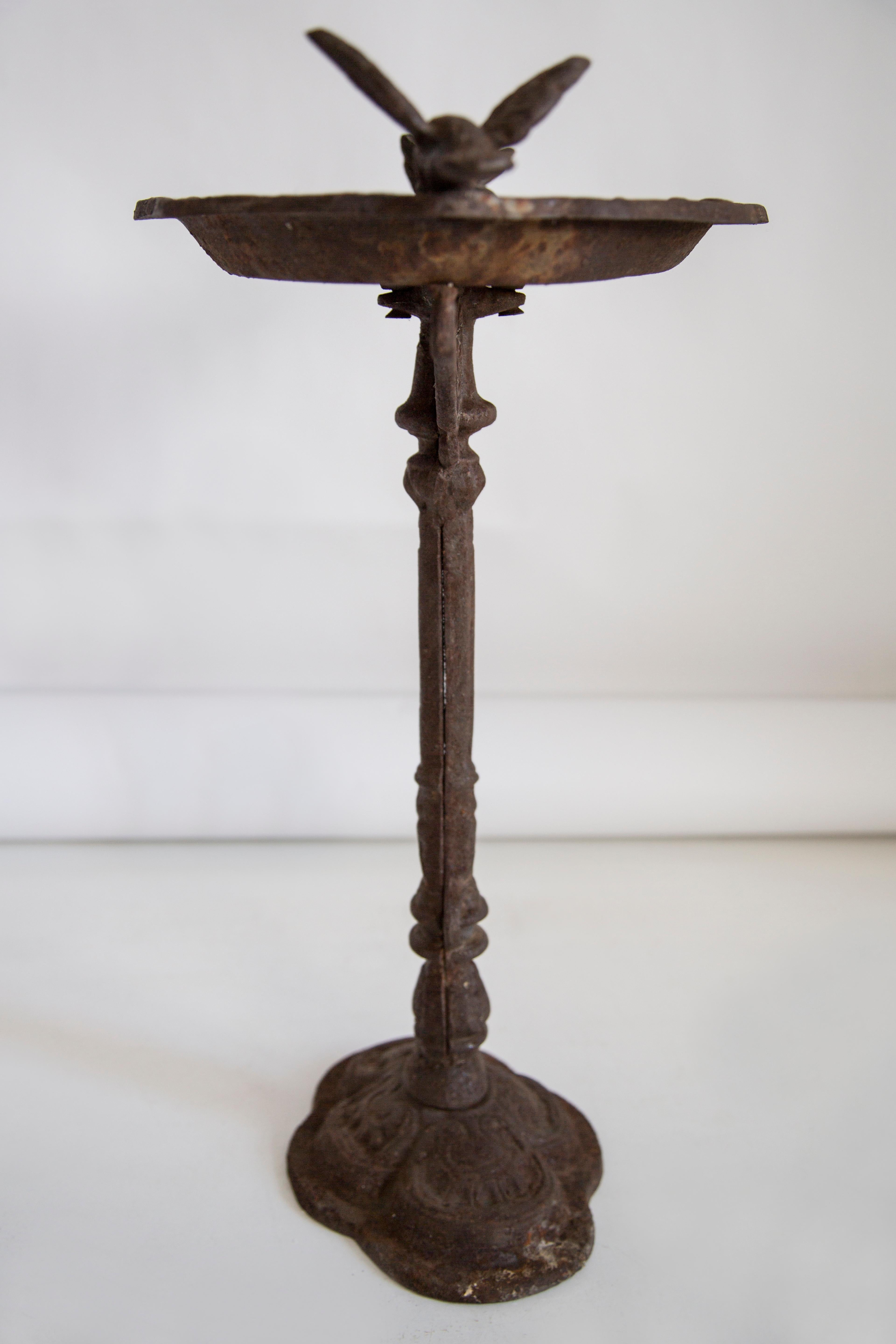 Statue de fontaine-oiseau en bronze classique italienne du milieu du siècle, Italie, années 1960 en vente 2