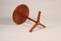 Midcentury Small Danish Teak Side Table Designed by Hans C Andersen