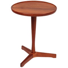 Scandinavian Modern Teak Side Table Designed by Hans C Andersen