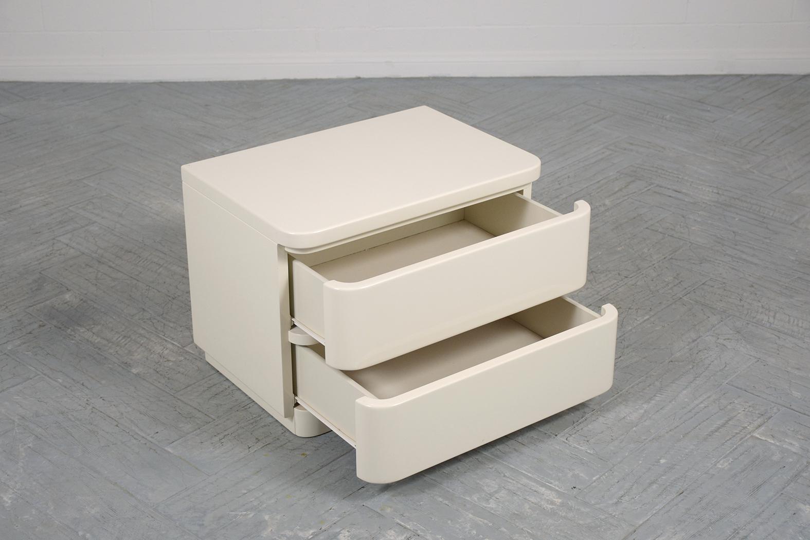 Metal Mid-Century Modern Small Dresser 