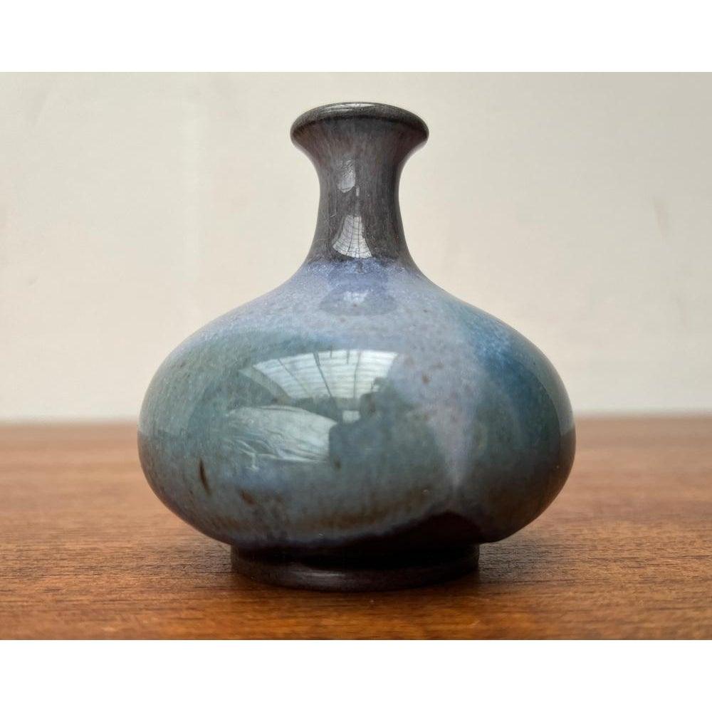 Kleine deutsche Studio-Keramikvase aus der Mitte des Jahrhunderts von Janne Reckert-Cordua, 1960er Jahre im Angebot 5