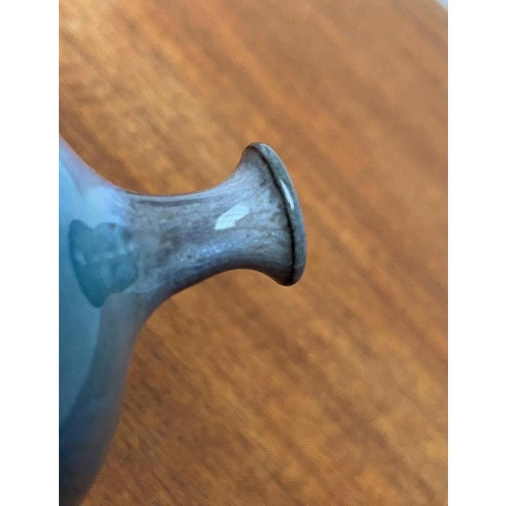 Kleine deutsche Studio-Keramikvase aus der Mitte des Jahrhunderts von Janne Reckert-Cordua, 1960er Jahre im Angebot 6