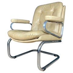 Vintage Mid-Century Small Lounge Chair Italy 1970s