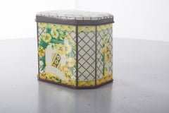 Mid-Century Small Octagonal Box in Brass