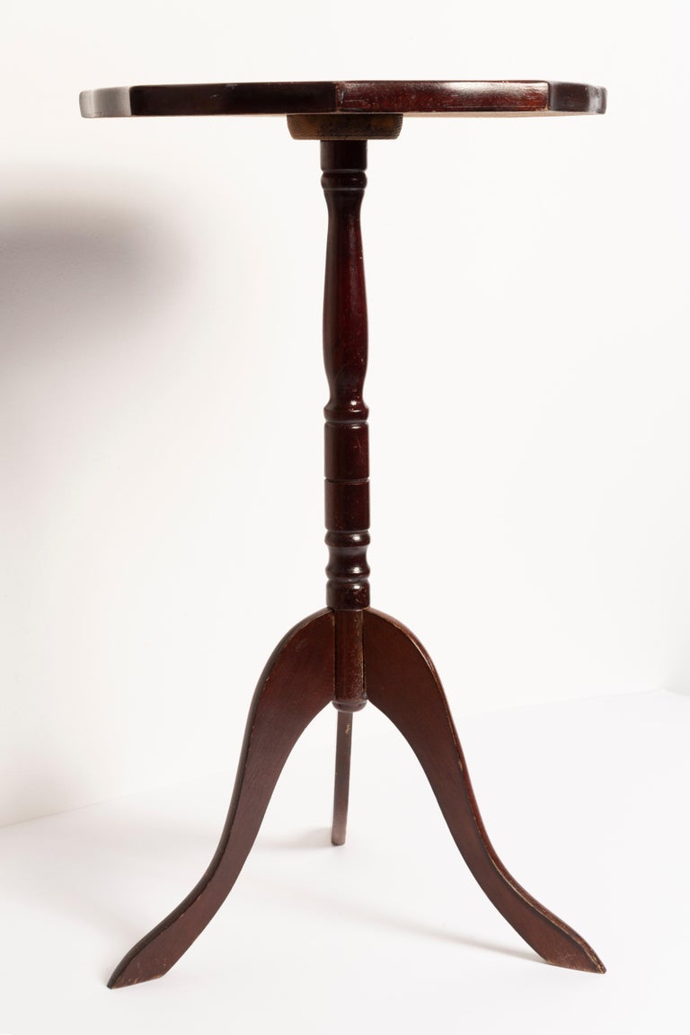 MidCentury Small Round Coffee Table, Vintage, Europe, 1960s For Sale