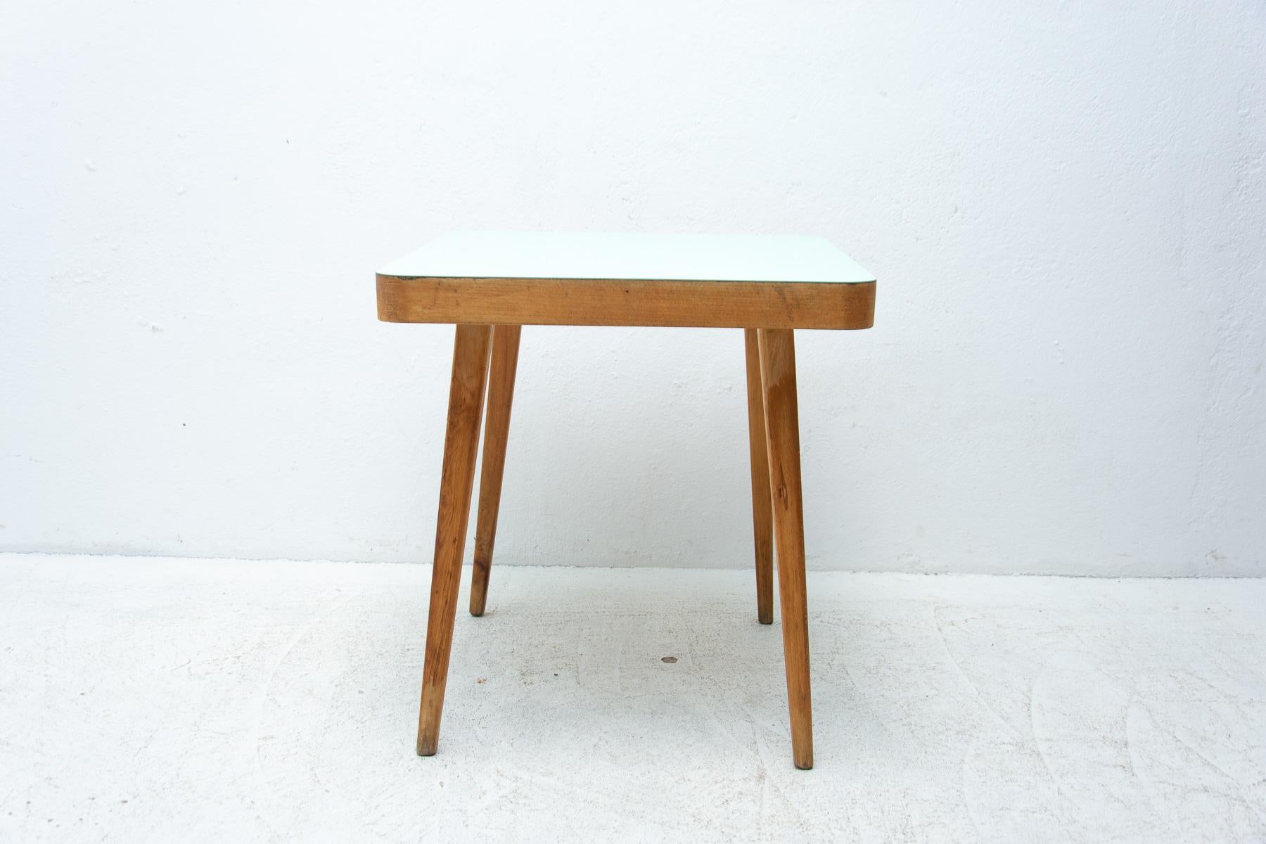 Mid Century Small Side Table, 1960´s, Czechoslovakia For Sale 5