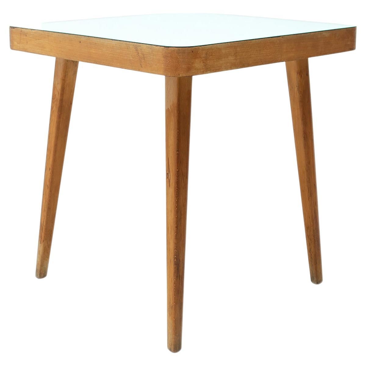 Mid Century Small Side Table, 1960´s, Czechoslovakia For Sale