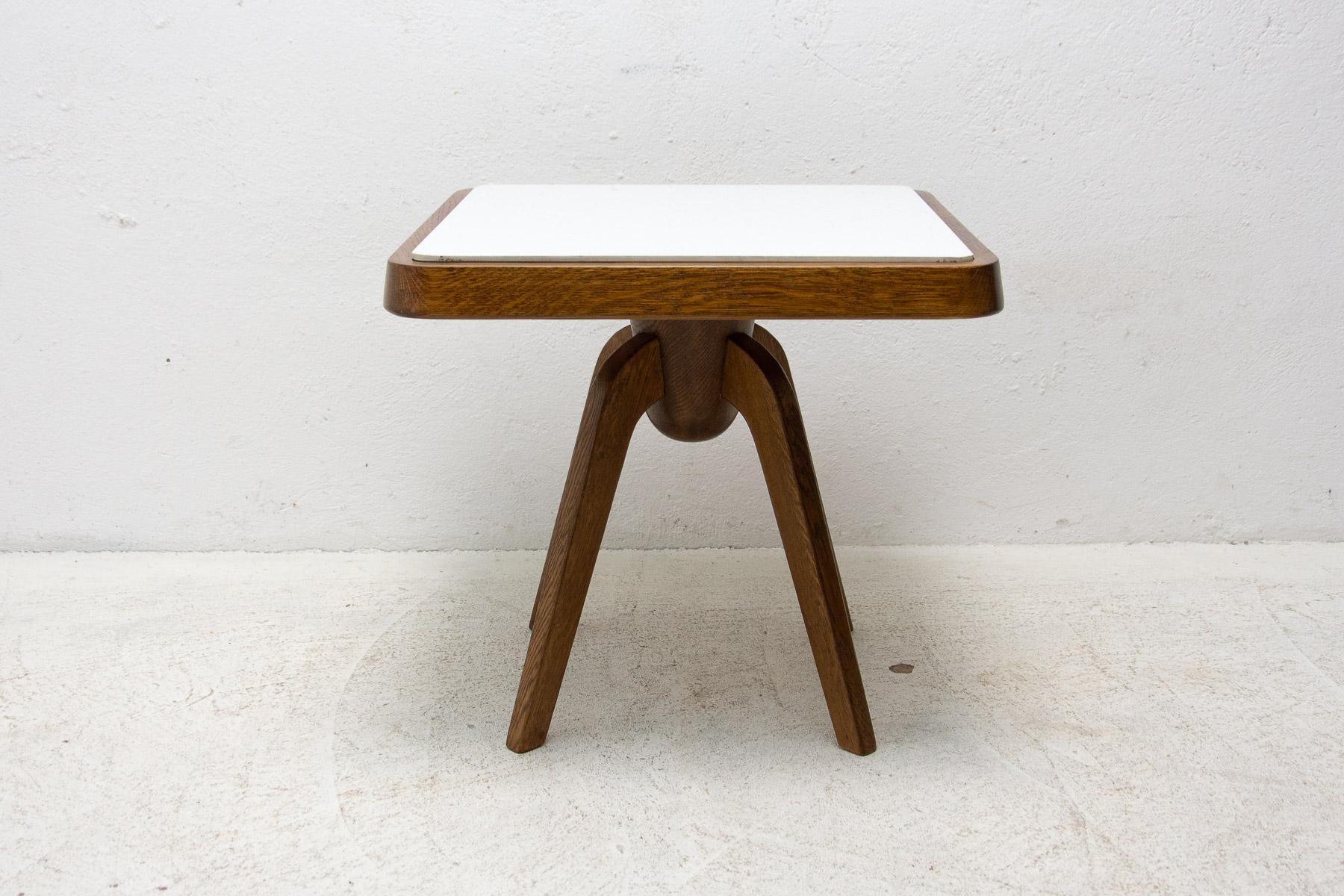 Mid Century Small Side Table or Stool by Krásna Jizba, 1960´s For Sale 1