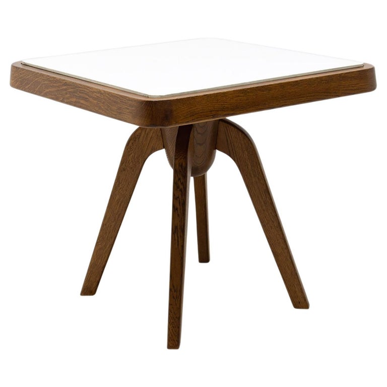 Mid Century Small Side Table or Stool by Krásna Jizba, 1960´s For Sale at 1stDibs