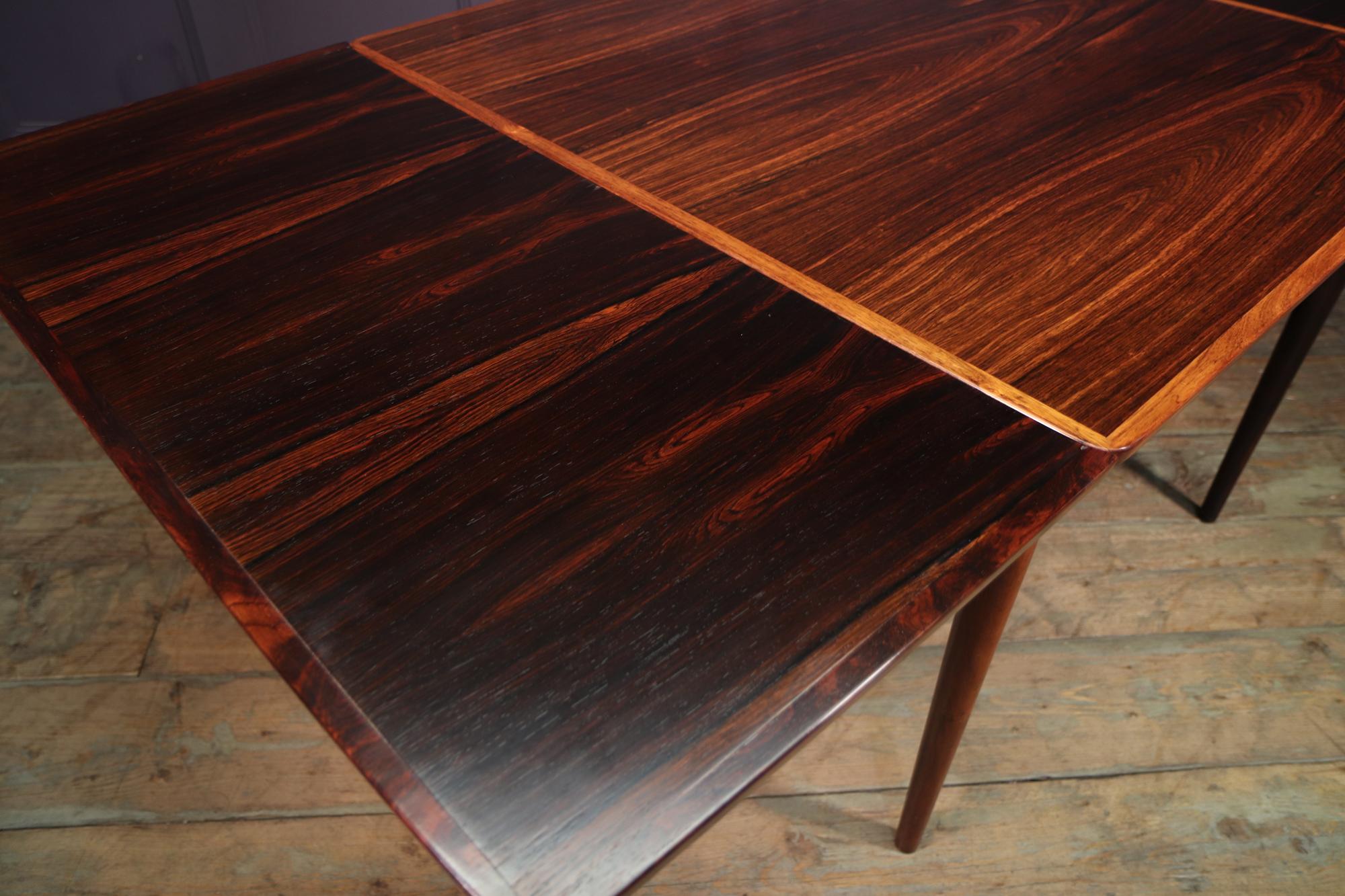 Mid Century Small Square Dining Table by Arne Vodder C1950 3