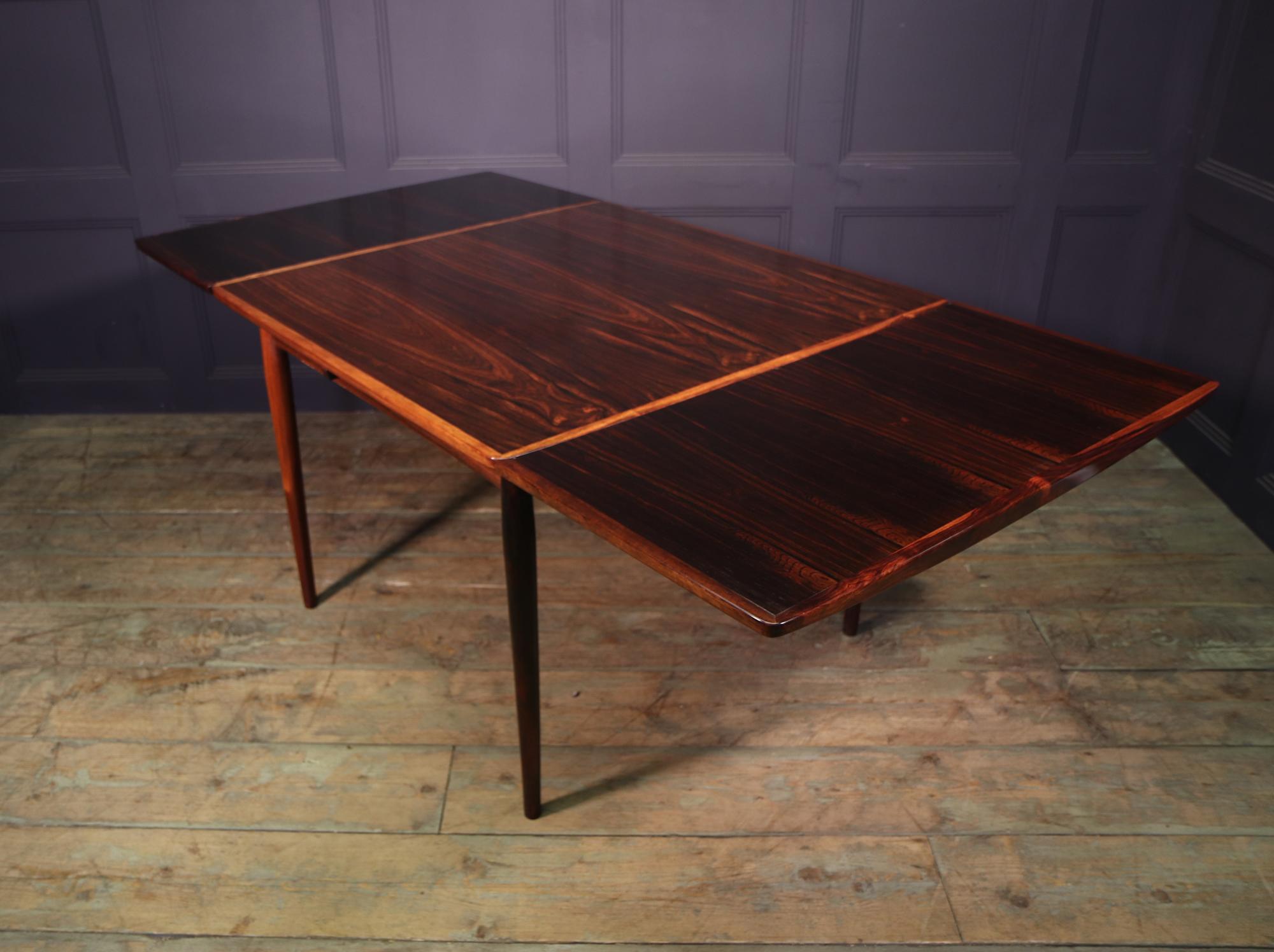 Mid Century Small Square Dining Table by Arne Vodder C1950 5