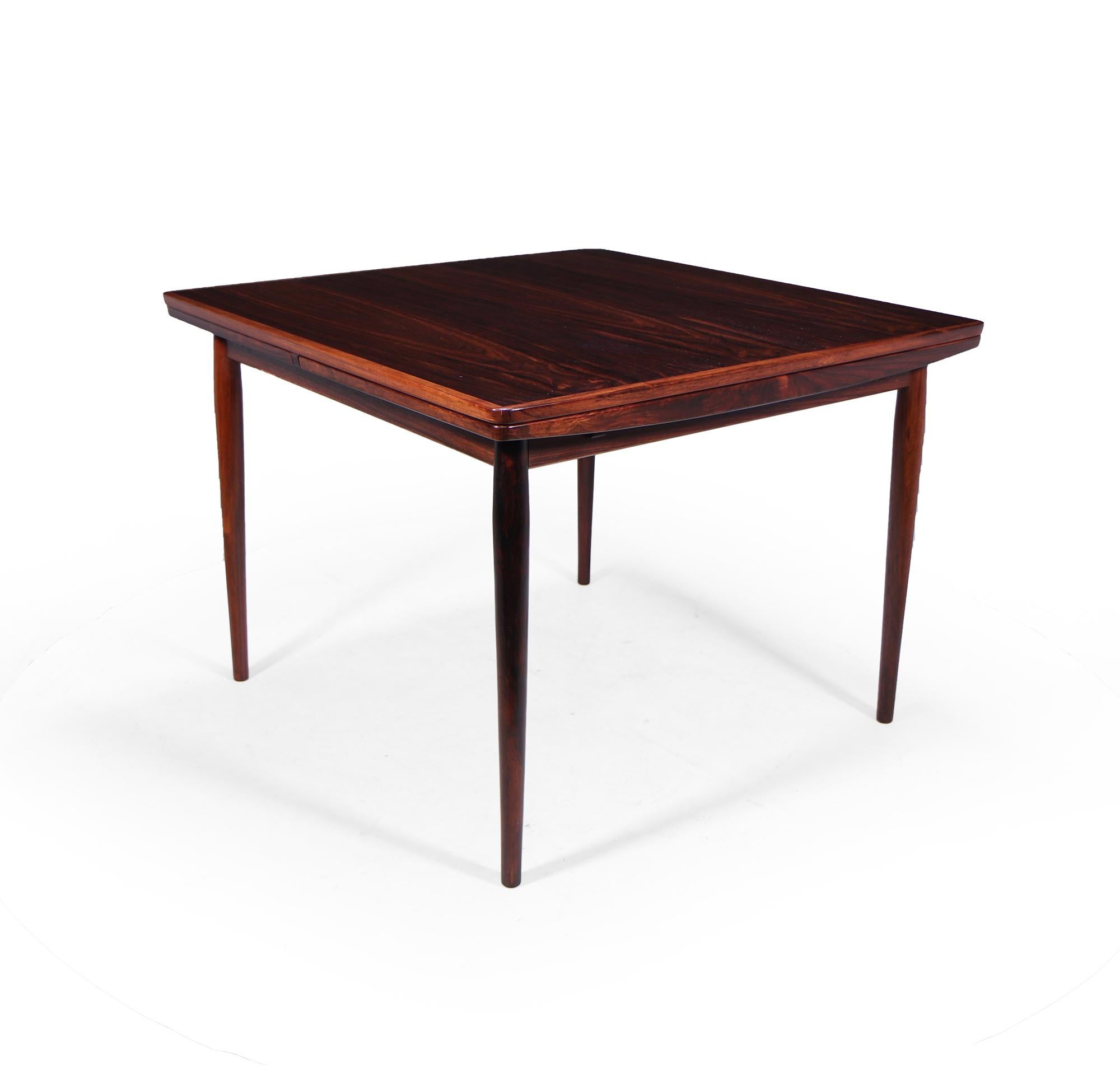 Mid Century Small Square Dining Table by Arne Vodder C1950 7