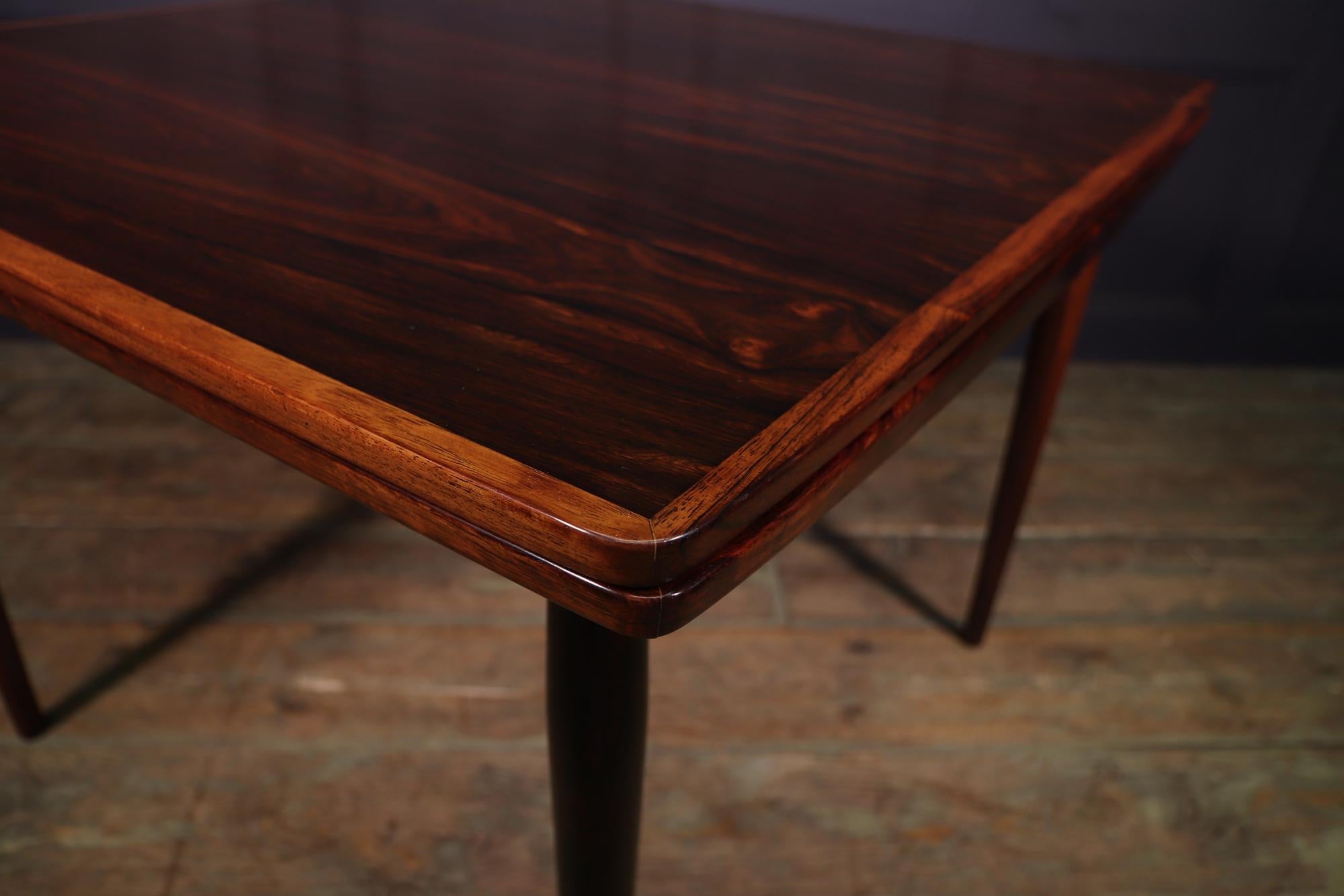 Danish Mid Century Small Square Dining Table by Arne Vodder C1950