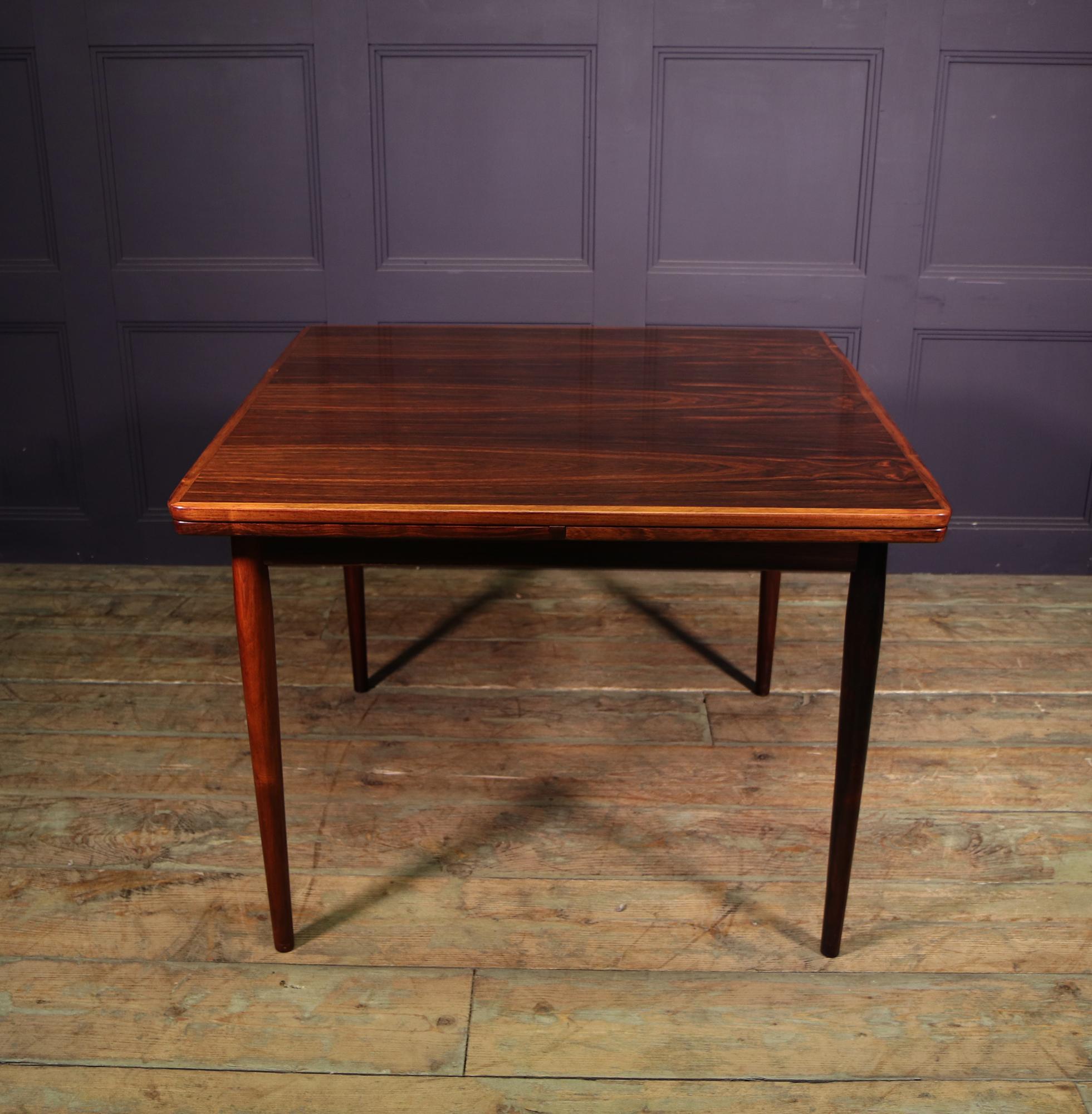 Mid-20th Century Mid Century Small Square Dining Table by Arne Vodder C1950